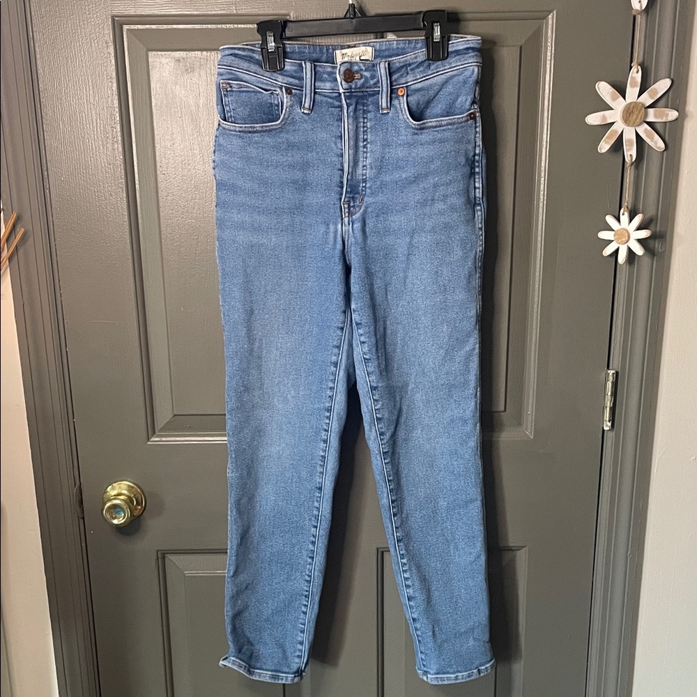 Madewell Curvy Stovepipe Straight Jeans